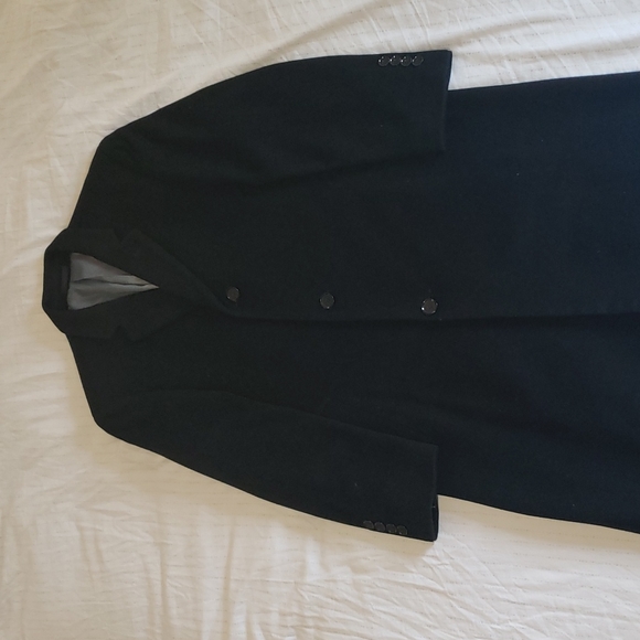 Calvin Klein Wool/Cashmere Overcoat - Picture 1 of 3